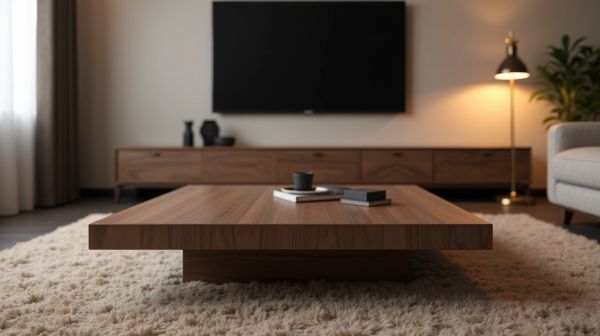 Élégance et praticité : les tables basses carrées à découvrir