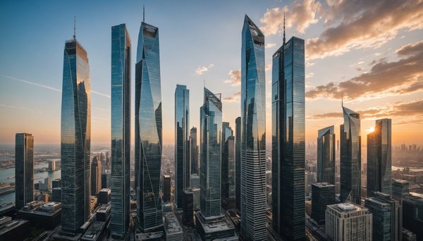 Explorez les Gratte-Ciel : Les Joyaux Architecturaux les Plus Imposants du Monde